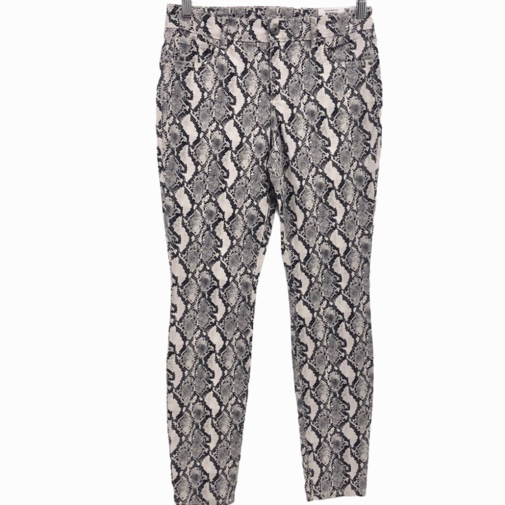 Inc Incessential Python Snake Print Skinny Jeans … - image 1